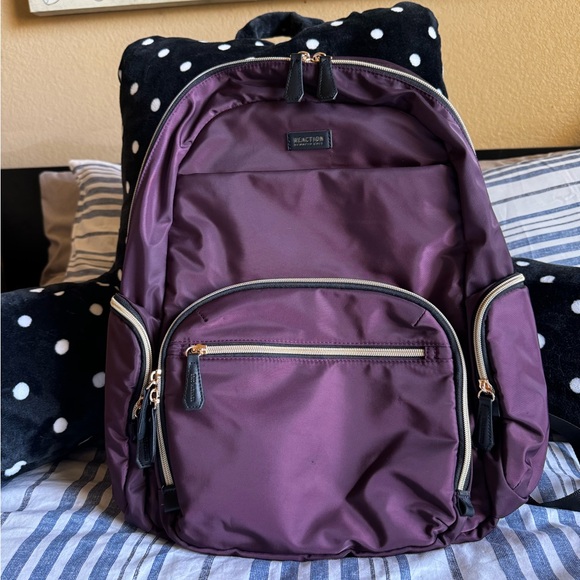 Kenneth Cole “Sophie” RFID blocking backpack-wine color; EUC - Picture 12 of 12